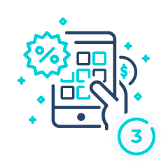 Step 3: Our service offers 30% less in cost