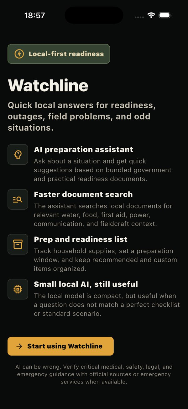Watchline app screenshot